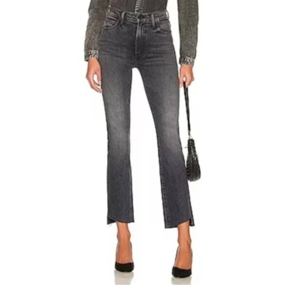 MOTHER High Waisted Rascal Ankle Step Fray in Roadtrip Renegade size 32 B167